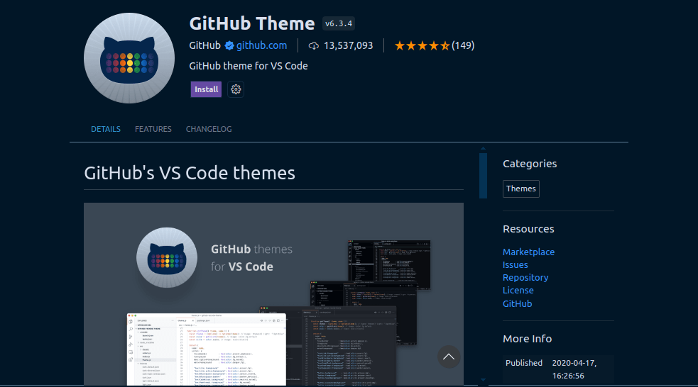 vscode themes