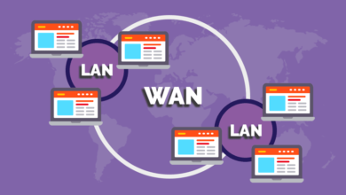 Difference between LAN and WAN